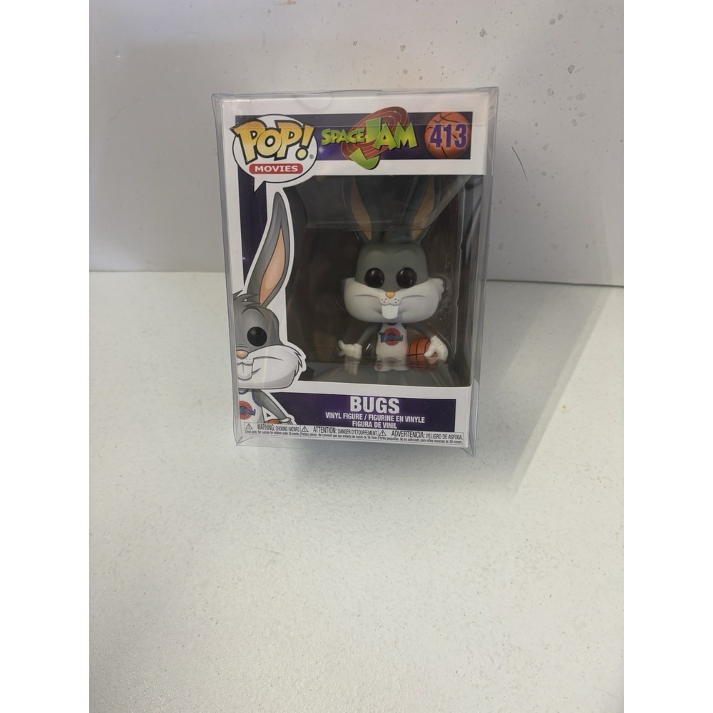 Funko Pop! Vinyl: Space Jam - Bugs Bunny #413 W/ Protector